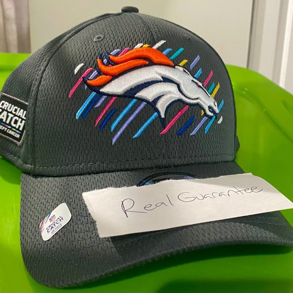 2021 Denver Broncos New Era NFL Crucial Catch 39THIRTY Flex Hat BCA Cap Men's - Picture 2 of 5
